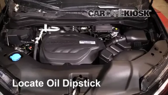 2019 Honda Passport Elite 3.5L V6 Oil Check Oil Level
